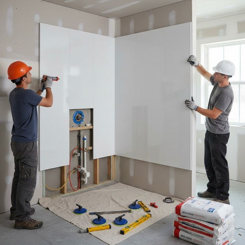 Shower Enclosure Installation